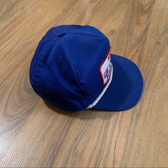 Vintage Exxon James Timec Petroleum Trucker Hat Adjustable Strap Made in USA - Picture 3 of 6